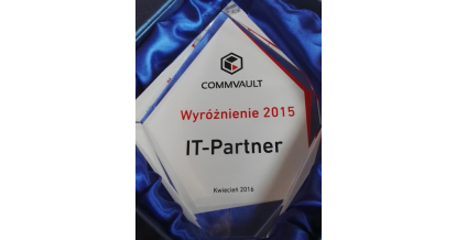 Wyróżnienie od Commvault